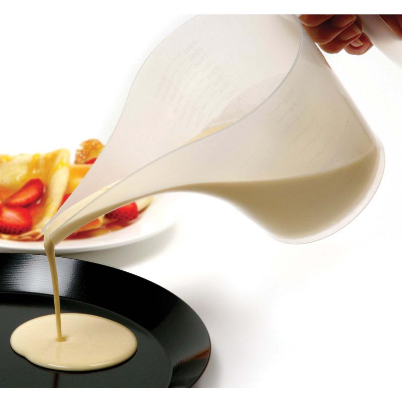 Kitchen Bakery Bakeware Liquid Measure Container Baking Tools Tip Mouth Plastic Measuring Jug Cup Graduated Surface Cooking