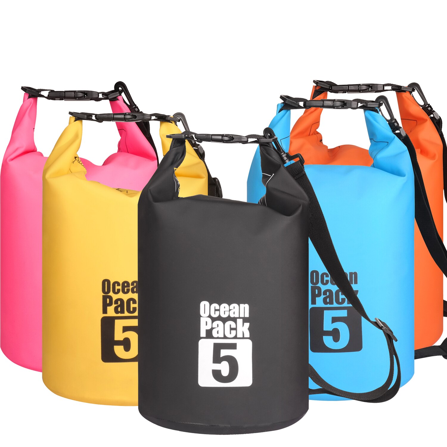 5L Waterdicht Waterdicht Dry Bag Sack Opslag Pack Pouch Zwemmen Outdoor Kajakken Kanoën Rivier Trekking Varen