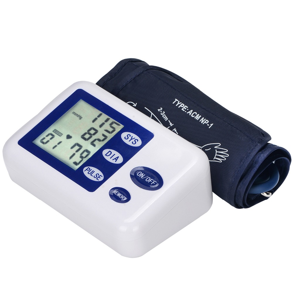 Tonometer Bloeddrukmeter Arm Bloeddrukmeter Pulse Monitor Gezondheidszorg Monitoren Digitale Bovenste Draagbare Bloeddruk Meter