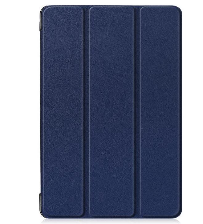 Skrzynki pokrywa dla LG G Pad 5 10.1 cala magnes odwróć PU skórzany tył stojak Capa Funda Coque + rysik: Niebieski