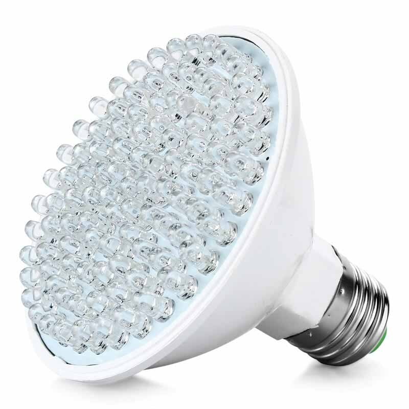 Ultra Bright E27 100LED 220V UV Ultraviolet Purple Light Lamp Bulb Plastic low power consumption