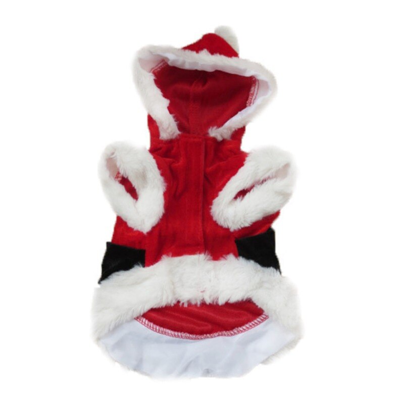 Weihnachten Hund Kleidung Santa Hund Kostüm Winter Haustier Mäntel Kleid für Kleine Hunde Yorkies Chihuahua Kleidung Katze Kleidung
