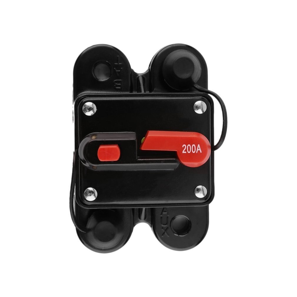 Optional Car Audio Inline Circuit Breaker Fuse 50A 60A 80A 100A 125A 150A 200A 250A for 12V Protection SKCB-01-100A .