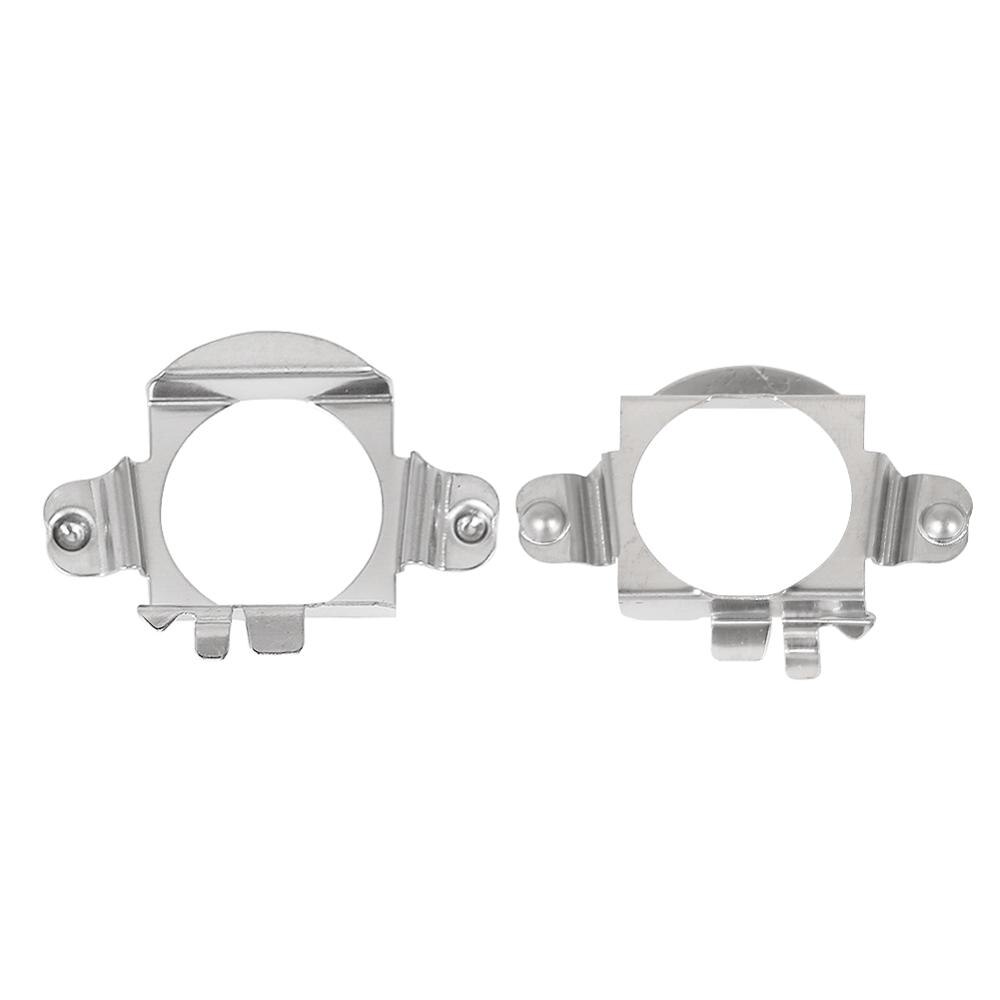 Adaptateur LED H7 1 Paire - Support Ampoule Phare Argent - Compatible Mercedes Classe B C ML