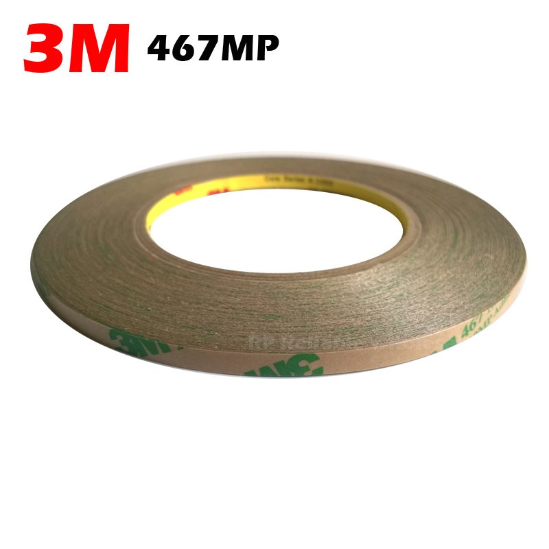 (3 ~ 26Mm) * 55M 3M 467MP Dubbelzijdig Plakband Voor Industriële Elektrische Panel Monteren, telefoon Lcd Reparatie Voor Iphone Apple Ipad