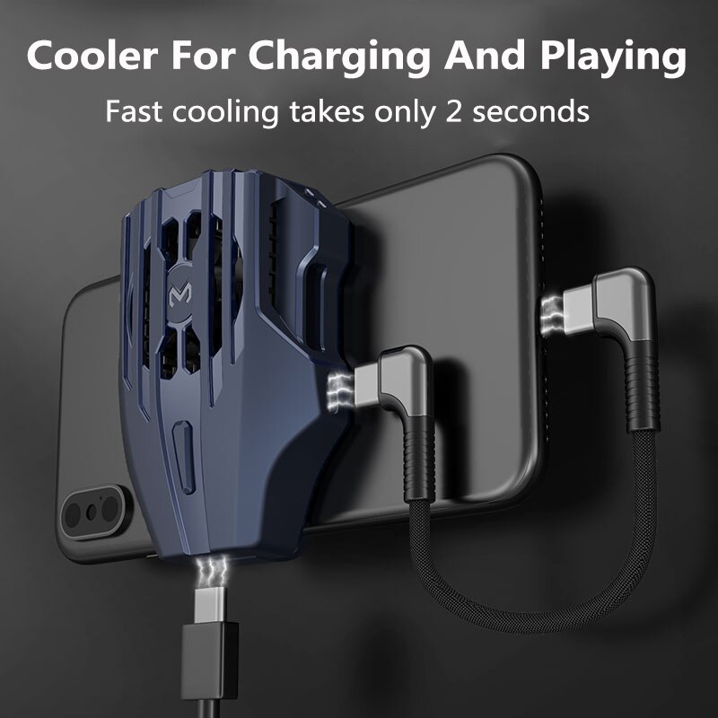 Universal Mobile Phone USB Game Cooler System Cooling Fan Gamepad Holder Stand Radiator For Iphone Xiaomi Huawei Samsung Phone