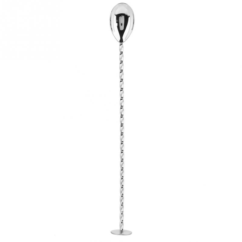 Multifunctionele Rvs Menglepel Spiraal Patroon Cocktail Lepel Bar Lepels Barman Dubbele Hoofd Roer Lepel Bar Tool: 7
