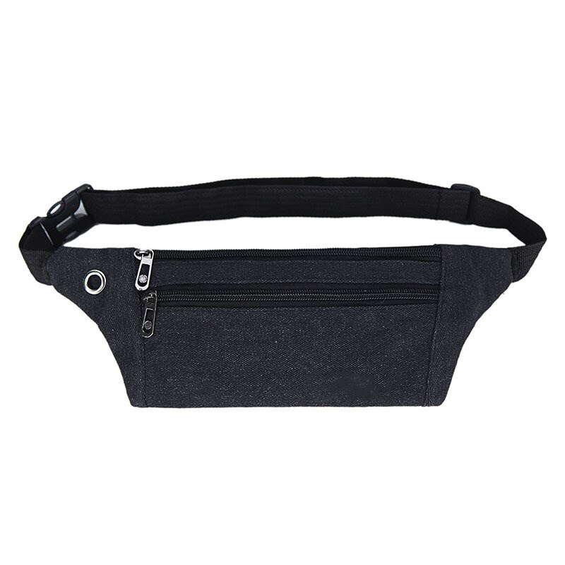 Fitletic Ultimate II - heuptas startnummerhouder running riem waterdichte loopriem met tas en sleuteltas zwart eenheidsmaat