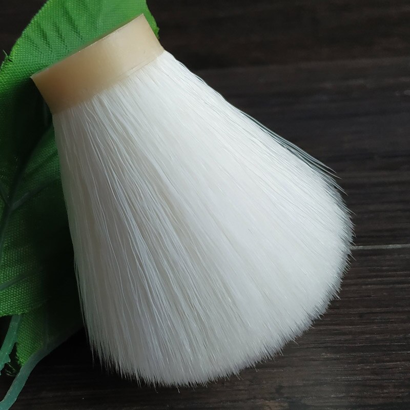 Dscosmetic śnieg białe włosy syntetyczne pędzle robić golenia: 24mm