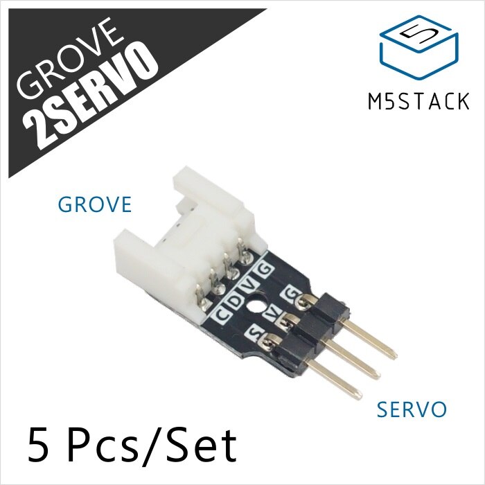 M5Stack-conector oficial Grove2Grove, 2 pines, 2SERVO, 5 uds., juego de tres tipos opcionales