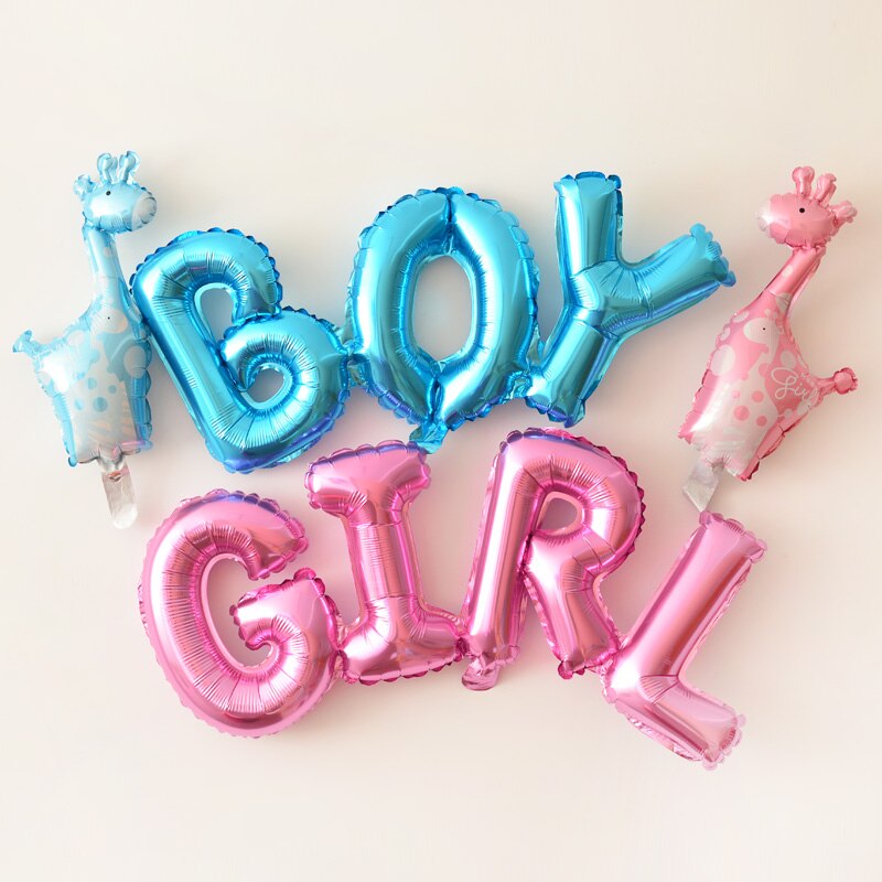 Newboy Baby Meisje Siamese Engels Brief Decoratie Ballonnen Feestartikelen Prachtig Versierde Ballonnen