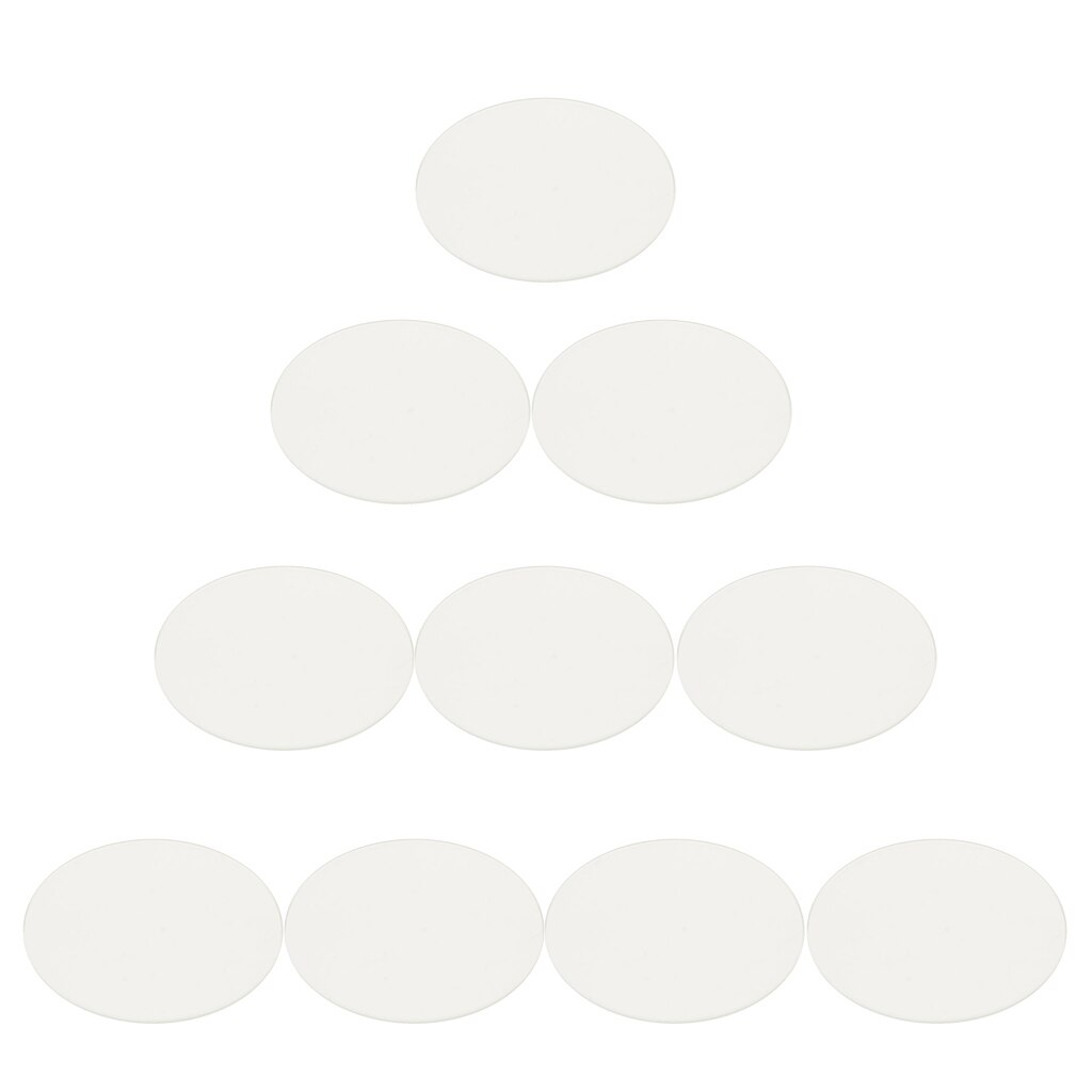 10 Pieces Domed Mineral Crystal Pocket Watch Glass Replacement Sizes 20mm-23mm