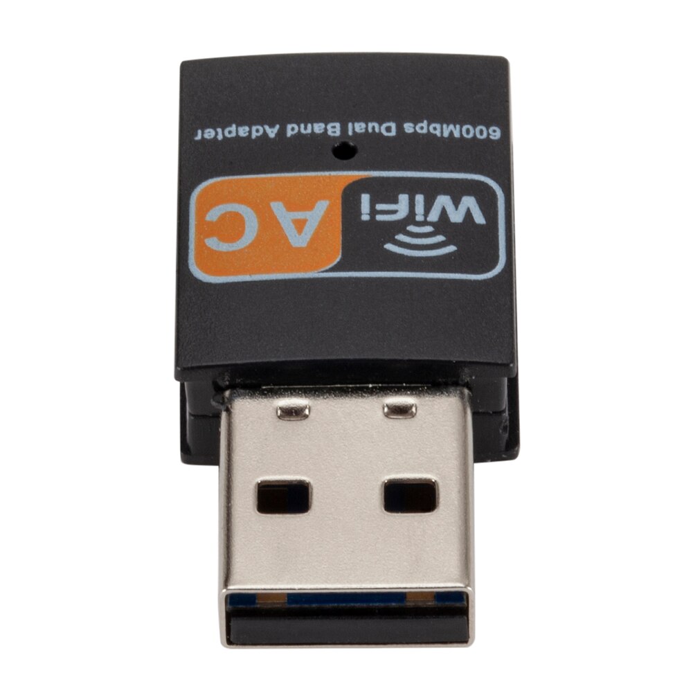 Zespół bezprzewodowy odbiornik 2.4G/5GHz podwójny mini USB WiFi karta sieciowa przenośny przenośny 600M telefony samochodowe ładowarka Bluetooth