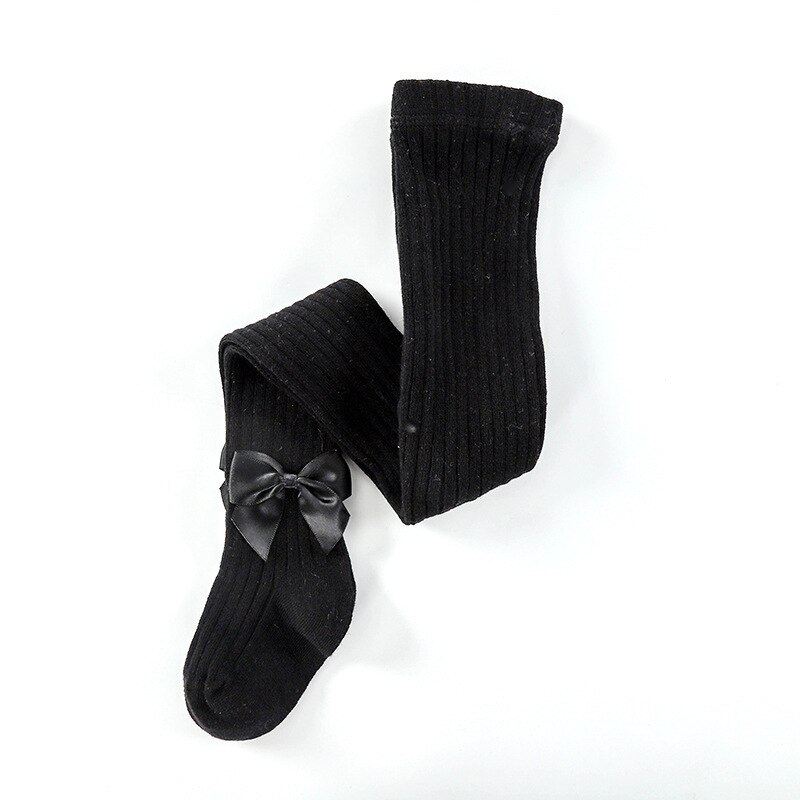 11 style Baby Girls Tights born Pantyhose for Boys Knit Baby Tights Children&#39;s Baby Stockings Solid Baby Girls cloth: Black Tights / 24M