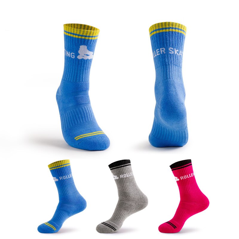 Men's Striped Tube Slash Trend Socks Sports Socks Sweat-absorbent Non-slip Basketball Socks Anti-slip Thickened Anti-shock Socks