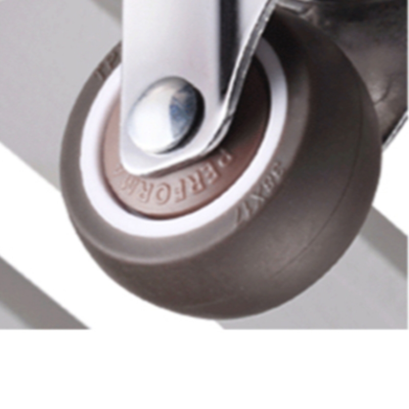 4 Pcs Furniture Casters Wheels Soft Rubber Swivel Caster Quite Roller wheels for trolley Baby Crib Bed Wheels Household 29EA