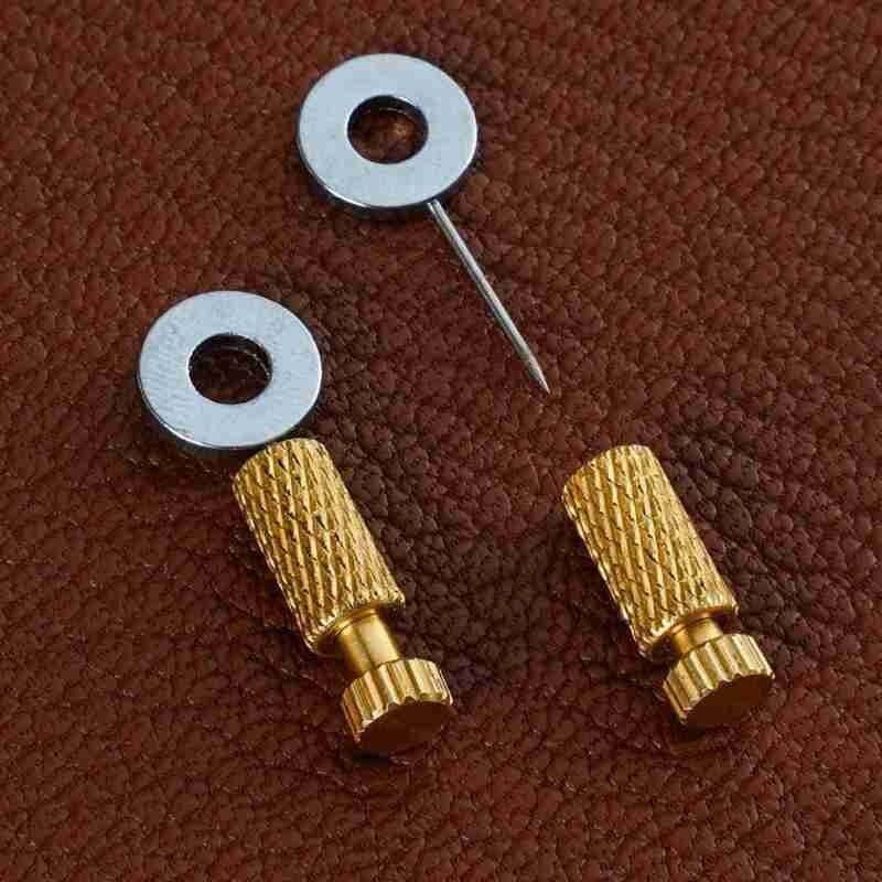 Herramientas de artesanía de cuero, agujas de posicionamiento, aguja de fijación, accesorios de costura