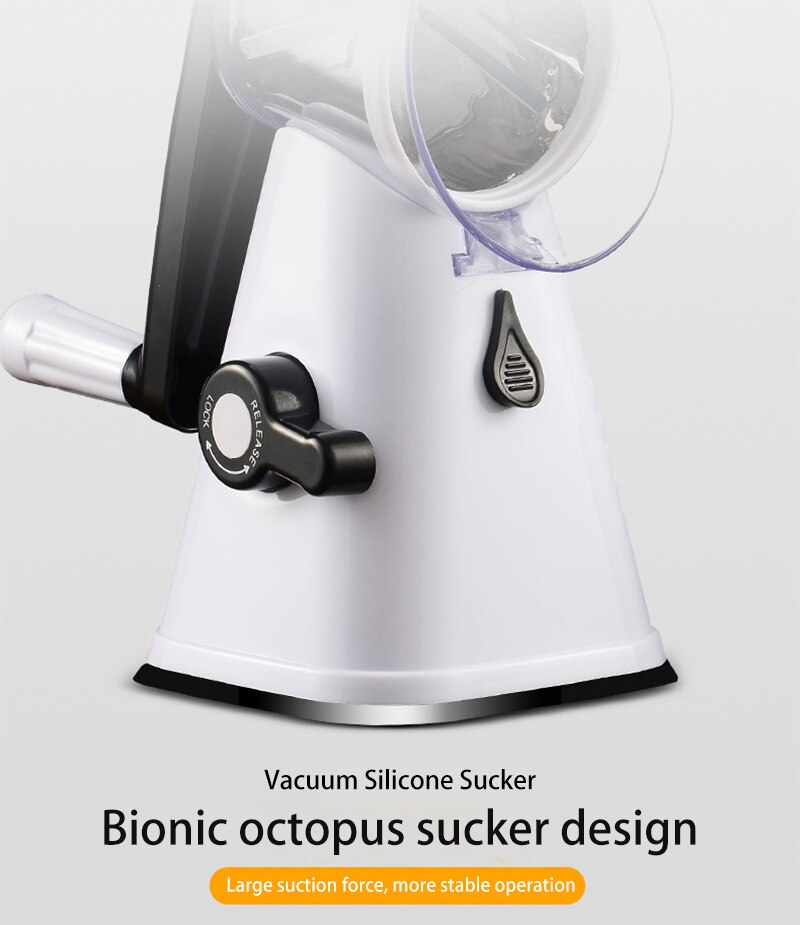 3 in 1 Vegetable Cutter Slicer Grater Potato Carrot Cheese Shredder Food Processor Vegetable Chopper Kitchen Dining Tool