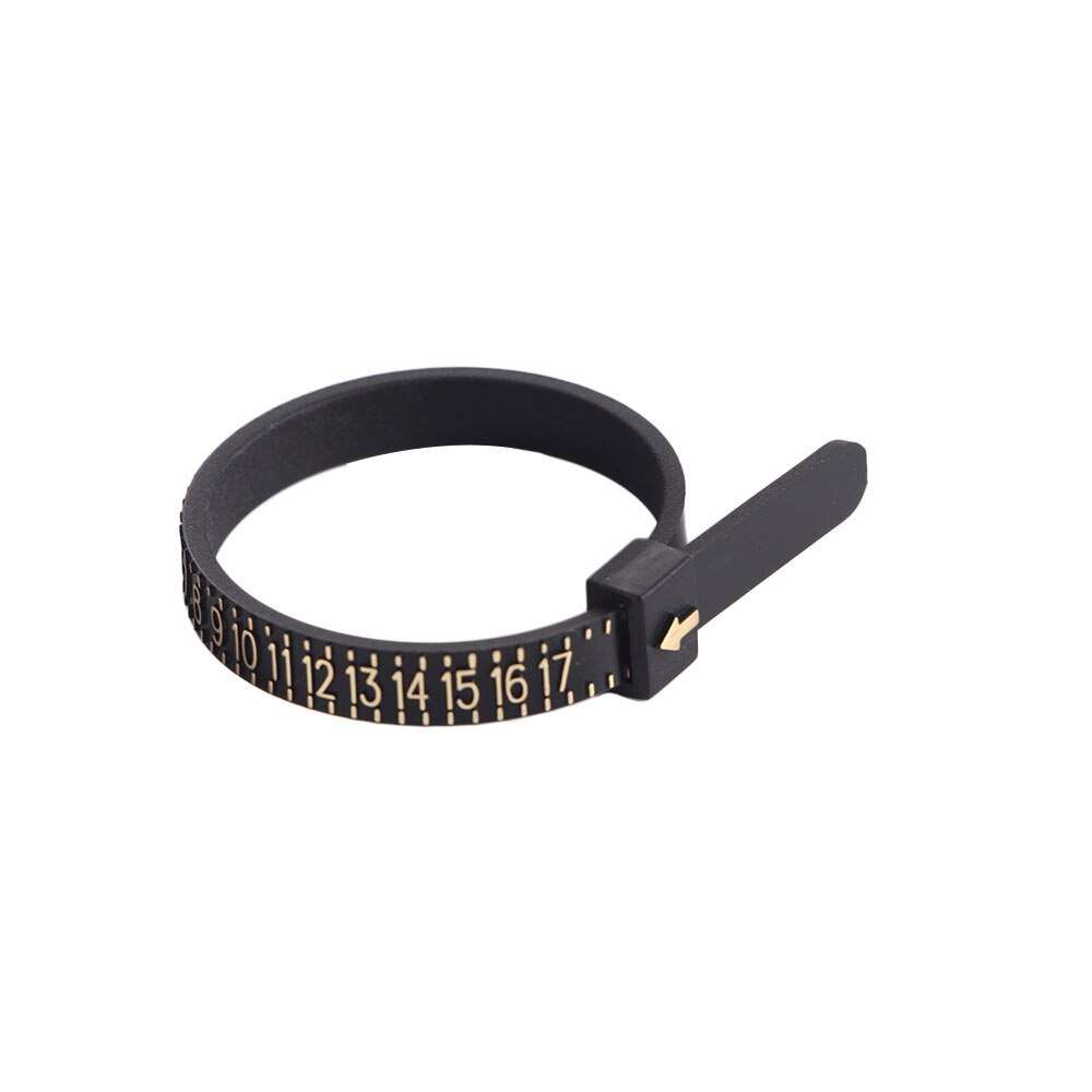 Ring Sizer HK EU UK US Official Finger Measure Gauge Wedding Ring Jewelry Measurer: US