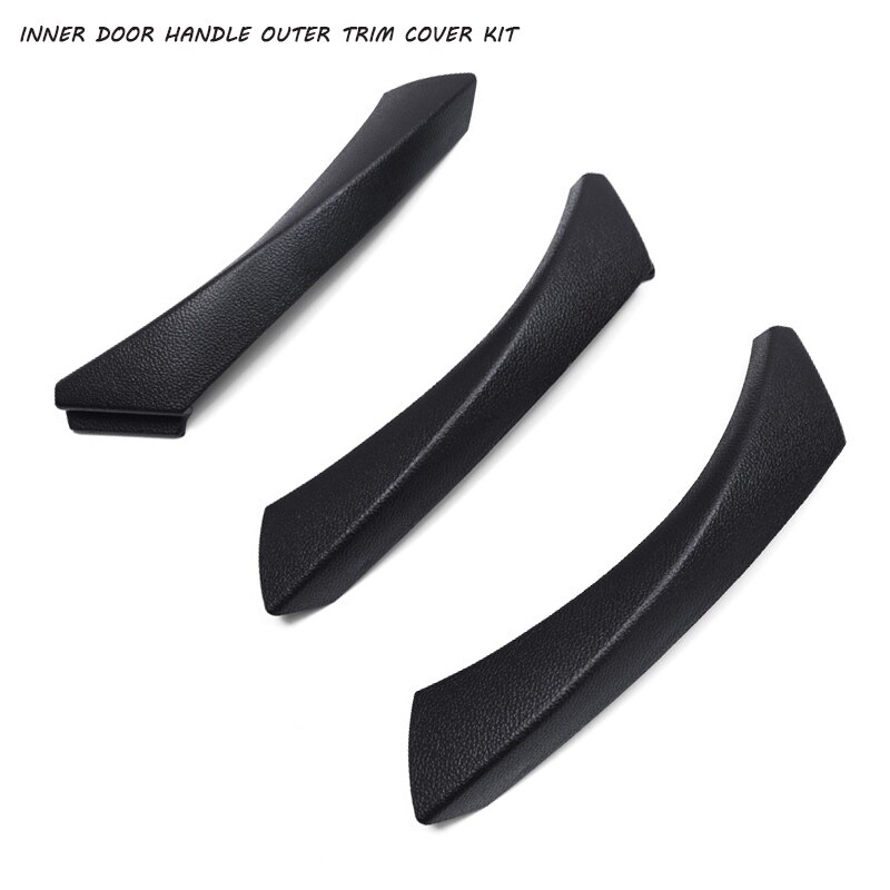 Right + left Car Interior Handle Inner Door Armrest Panel Pull Trim Cover For BMW 3 series E90 E91 328 325 330 318 335