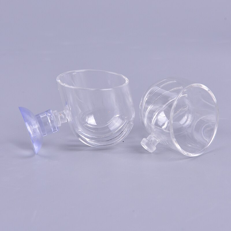 Automatic Fish Feeder Tapered Aquarium Red Worm Feeding Feeder Funnel Cup Fish Food Feed Tool Aquarium Feeder With Suction Cup