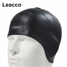 Man women high spandex large size swimming wear hat Adults Waterproof swimming caps silicone swimming hat Protect Ears