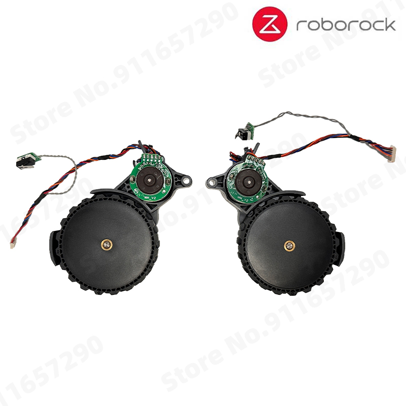 Original Roborock S5 Max S6 Pure S6 MaxV E4 S4 Max S7 E5 G10 S7 Pro ruedas para caminar izquierda y derecha accesorios para aspiradoras