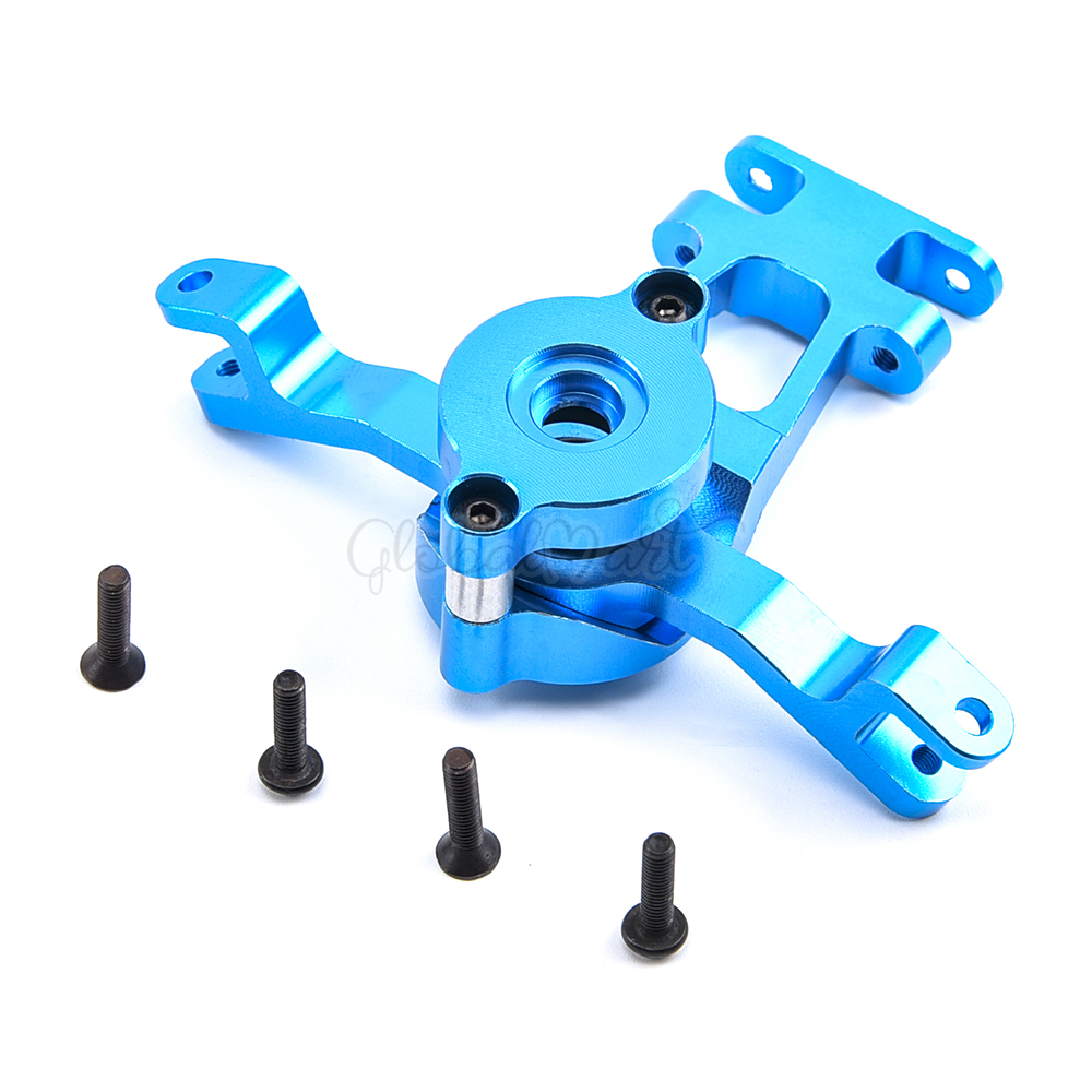 #5344 Aluminium Lenkung Arm Montage Glocke Kurbel einstellen Für RC Auto Teile TRAXXAS 1/10 1:10 E-Revo 2,0 2,5 3,3 Jägerin Profi 4X4 Gipfel: Himmel Blau