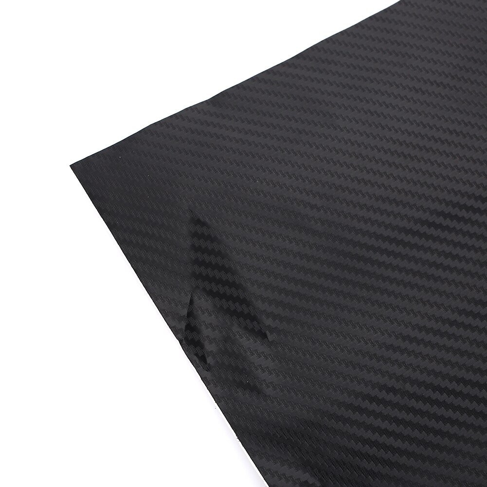 Universal 3D Carbon Fiber Film Durable Notebook Carbon Fibre Decal Laptop Black 3D Decal