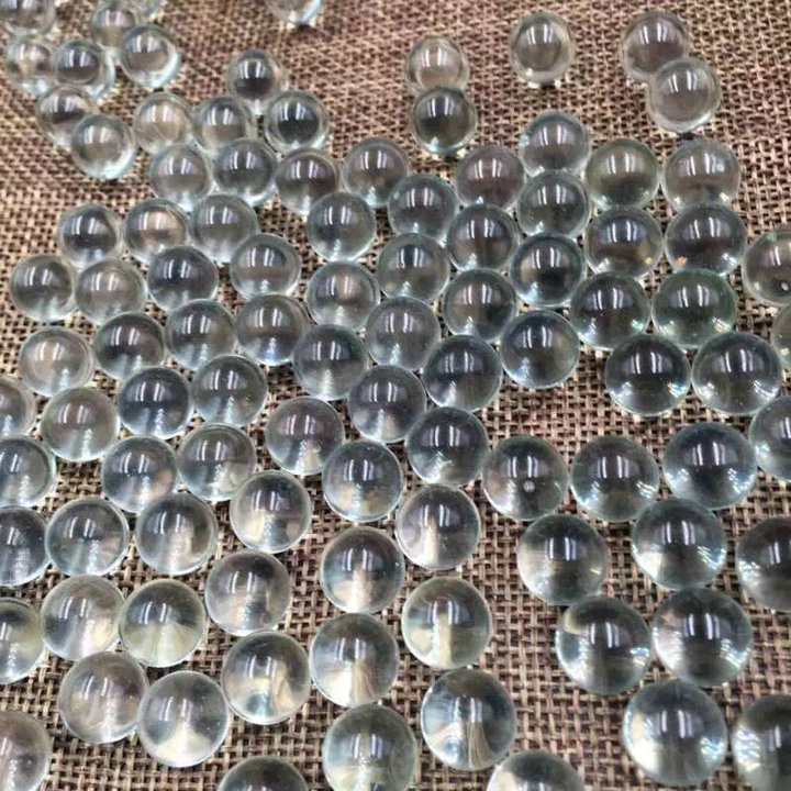 1000 st / förpackning / parti av olika storlek  od 1mm to 6mm glaskulor för slipning av sandkulor för laboratorieexperiment