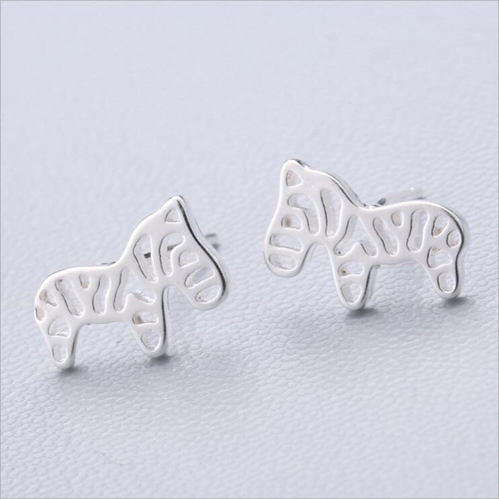 XIYANIKE Geometry Earring 925 Sterling Silver Cute Stud Earrings Ear Needle Simple Personality For Women 91-108: 107