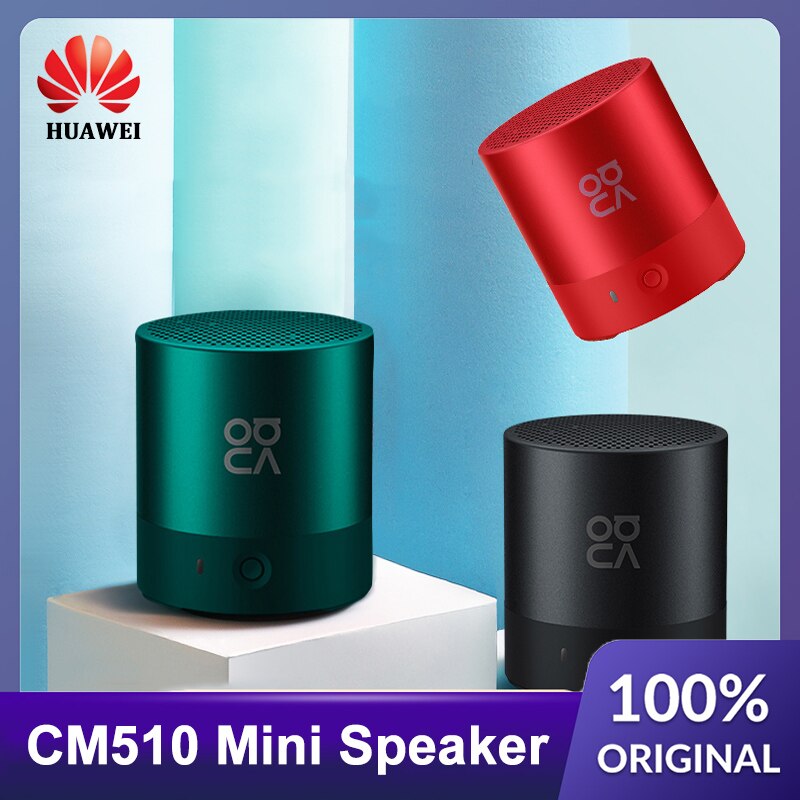 HUAWEI CM510 nova Mini Speaker IPX4 Waterproof Portable BT Wireless Speaker Stereo Deep Bass Micro USB Built-in Microphone