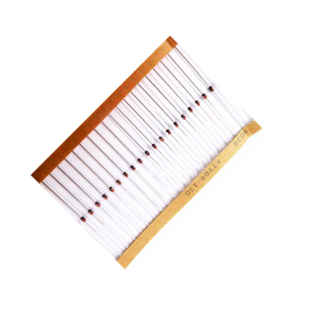 Taidacent 10 Pcs KTY84-130 Silicon PTC Temperature Thermistor Sensor Linear PTC Thermistor for Motor Silicon Temperature Sensors