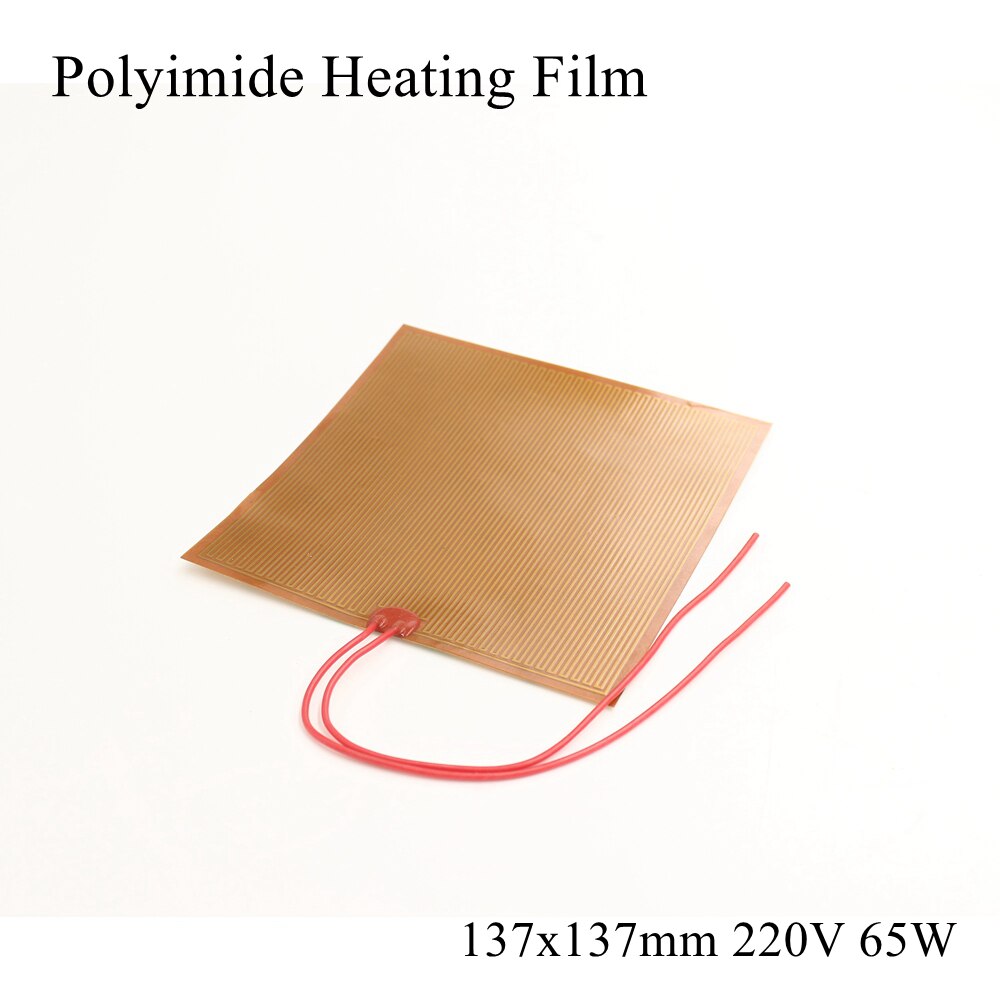 Plaque Film chauffant en Polyimide 5V 12V 24V PI | Coussin pour panneau chauffant électrique, tapis électrotherma adhésif Flexible, aluminium chauffant l'huile: 137x137mm