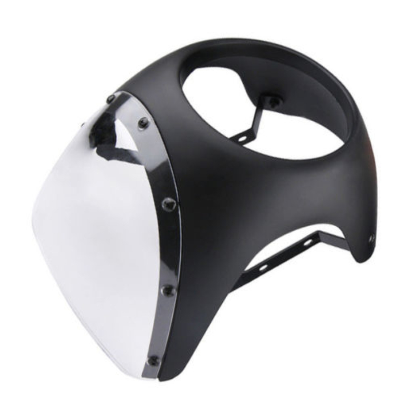 Carenado para carrocería de motocicleta, cubierta fina para parabrisas de 7 ", para Cafe Racer