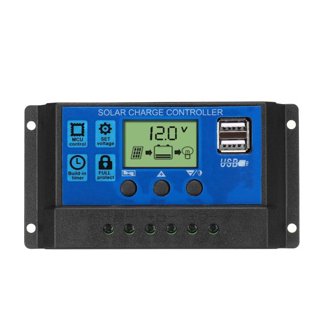 100W Monocrystaline Solar Panel Kit USB Quick Battery Charger 10/20/30/40/50A Solar Controller Folding Waterproof Solar Cell: 50A Solar controller