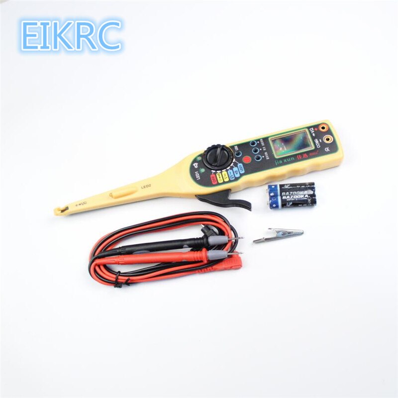 Anneome Isolatiedoorboringsgereedschap 2 Stuks Multimeter Testprobes Automotive Backprobe Niet-destructieve Pindraadprobe Willekeurige Kleur