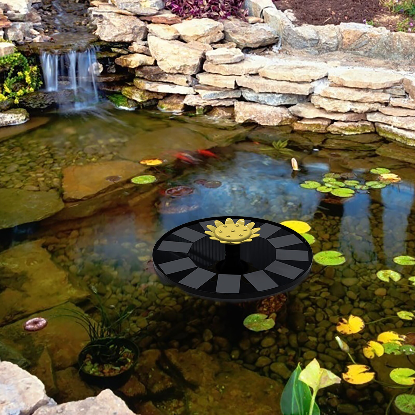 Garden Decoration Outdoor Solar Fountains Smart Small Solar Powered Water Fountains Garden Supplies Family Pool Decoration