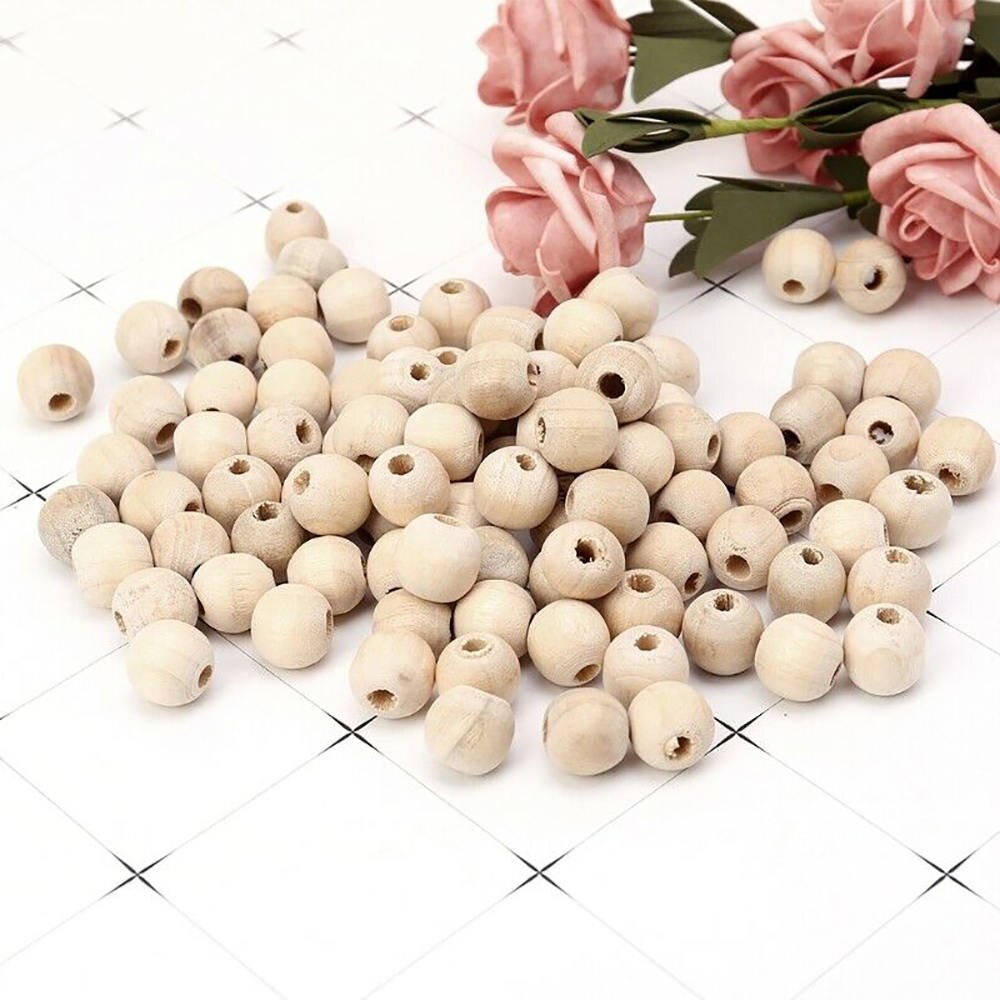 100pcs/set Cedar Wood Moth Balls Natural Cedar Wood Bead Camphor Repellent for Moisture proof Wardrobe Clothes Drawer