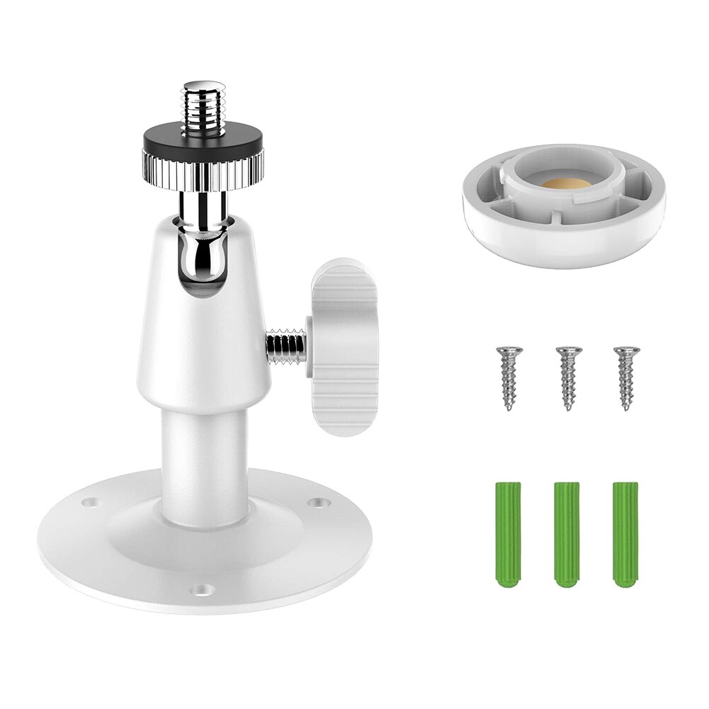 Security Wall Mount Sensor Metal Security Camera Bracket Indoor Mount Bracket 360 Degree Rotation VH99