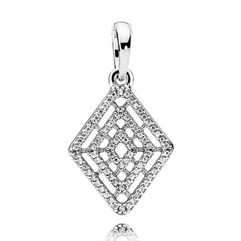 FAI DA TE di Fascino di Filatura Cuori Foglia di Quercia Albero Pendente Della Collana Della Piuma 925 Sterling Silver Bead Fit Originale Dei Monili Del Braccialetto: 2