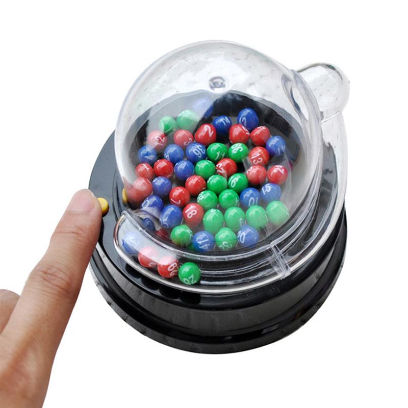 Mini Electric Lucky Number Picking Machine For Lottery Bingo Games Party Club Restaurants Cafes Jackpot Machine