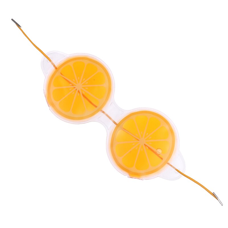 1 stuk fruitijskompres oogmasker vermoeidheidsverlichting verwijder zwarte ogen wallen zachte schoonheidsslaapgel ooglapje schoonheidstool