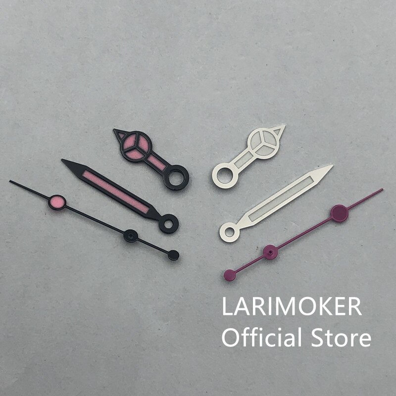 Larimoker Juiste NH35 NH36 Beweging Groen Licht-Emitting Steriele C3 Voor Man Mechanische Horloges Accessoires