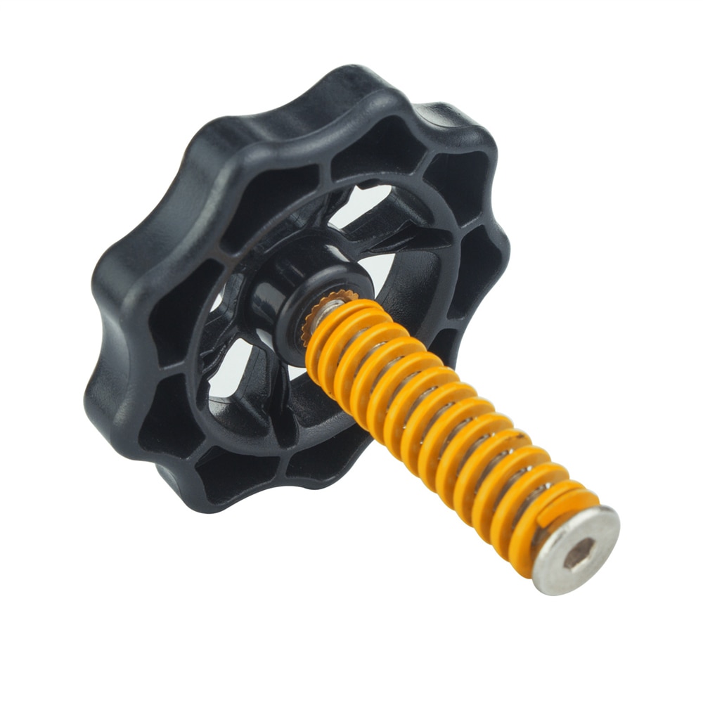 3D Printer Parts Heatbed Spring Leveling Kit Adjustment Nut Springs Screw Heated Bed Kit for Ender 3 CR10 MK3 Hotbed