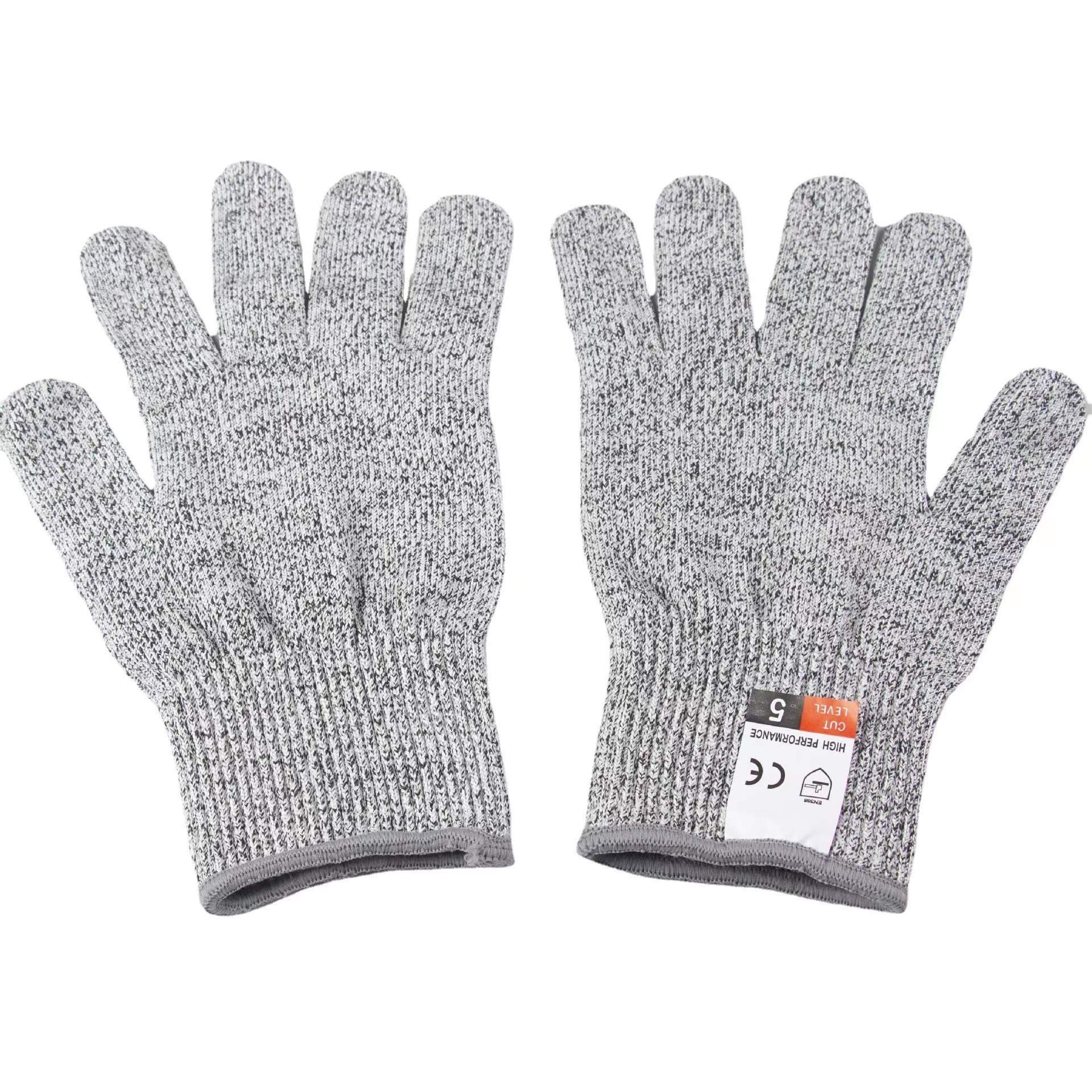 Schnittschutzhandschuhe, sicher, schnittfest, stichfest, Edelstahldraht, Metallgeflecht, Metzger, schützt Fleisch, schnittfeste Handschuhe ANSIA5: XL