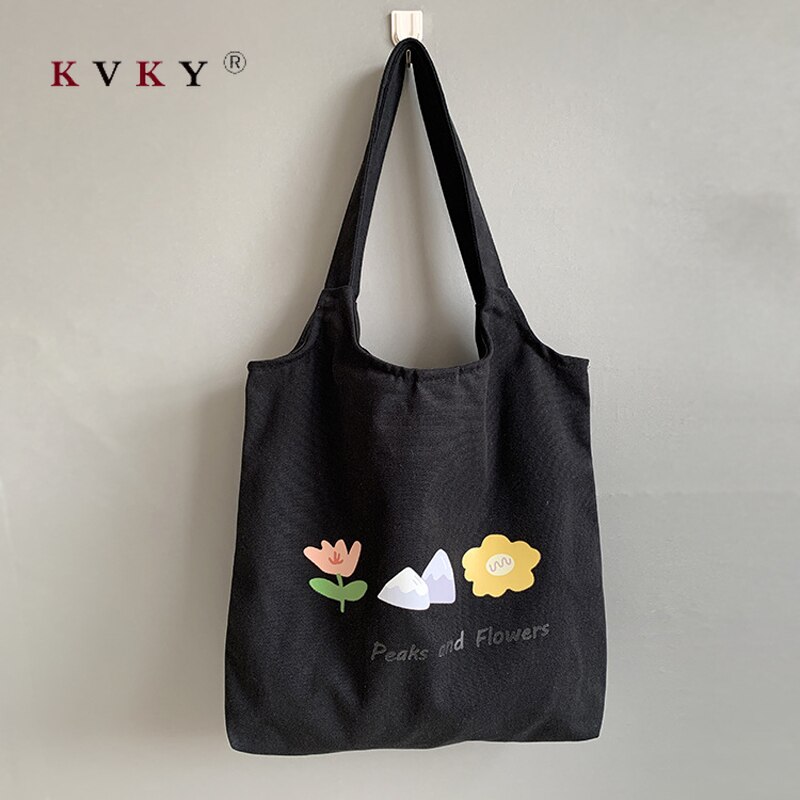 frauen Große Kapazität Leinwand Tote Tasche Stoff Baumwolle Tuch wiederverwendbar Einkaufstasche Frauen Strand Handtaschen Gedruckt Einkaufstaschen