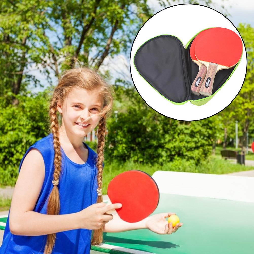 Raqueta de tenis de mesa, caja de almacenamiento de Ping Pong, cubierta de raqueta de tenis de mesa, bolsa de Paddle, raqueta de Ping Pong