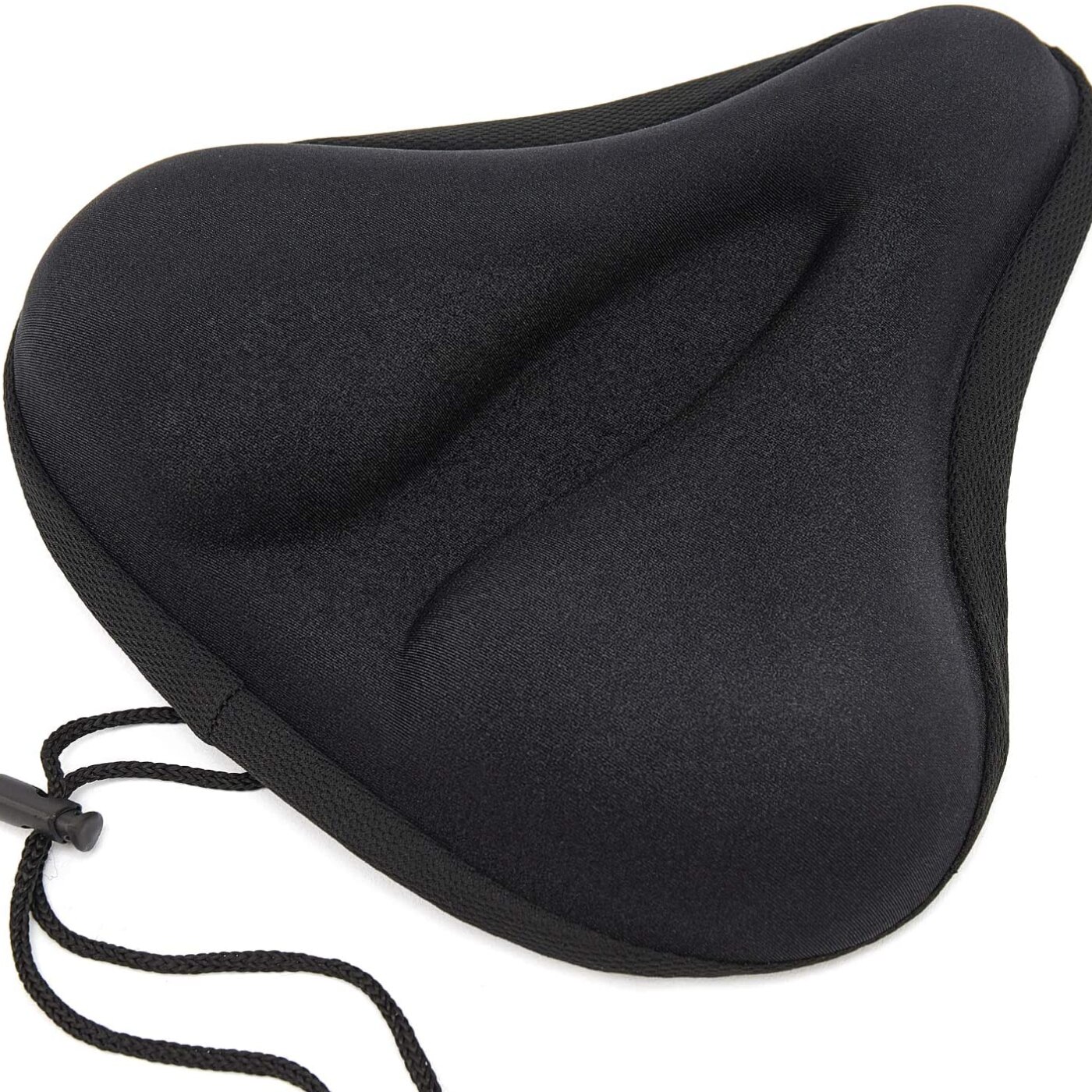 Bike Seat Cushion, Comfortable Large Wide Bike Seat Cover, Foam &amp; Gel Padded Exercise Bike Seat Cushion for Women and Man