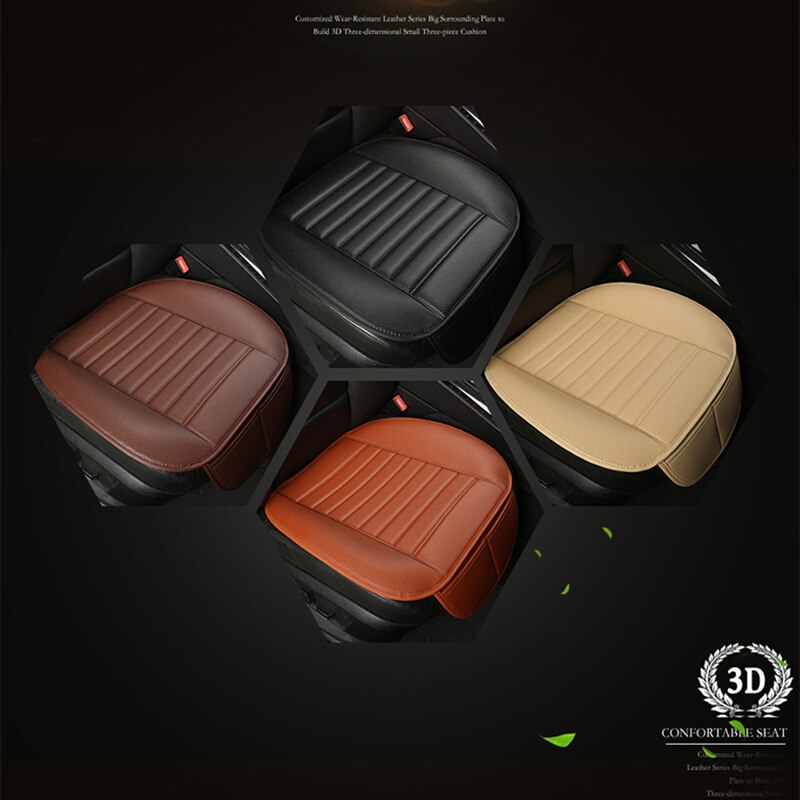WLMWL Universal Leather Car seat cushion for Peugeot all models 206 307 407 207 3008 508 208 308 406 301 car accessorie